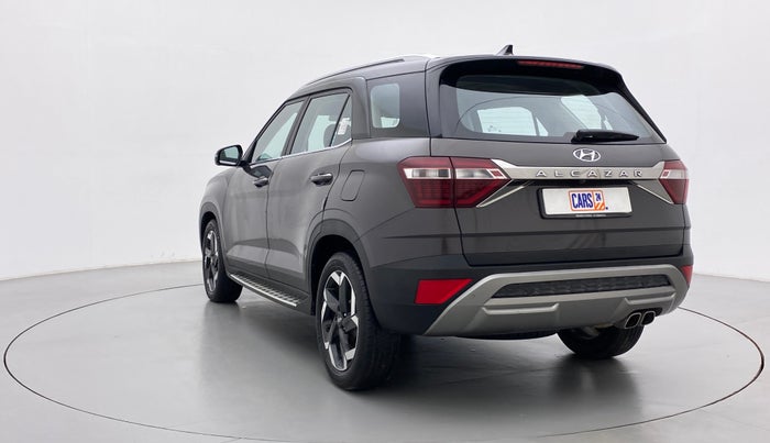 2021 Hyundai ALCAZAR PLATINUM(O) 7STR 1.5 AT, Diesel, Automatic, 26,541 km, Left Back Diagonal