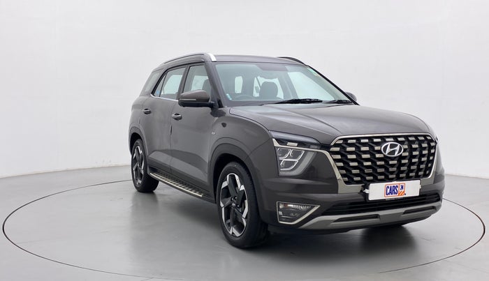 2021 Hyundai ALCAZAR PLATINUM(O) 7STR 1.5 AT, Diesel, Automatic, 26,541 km, Right Front Diagonal