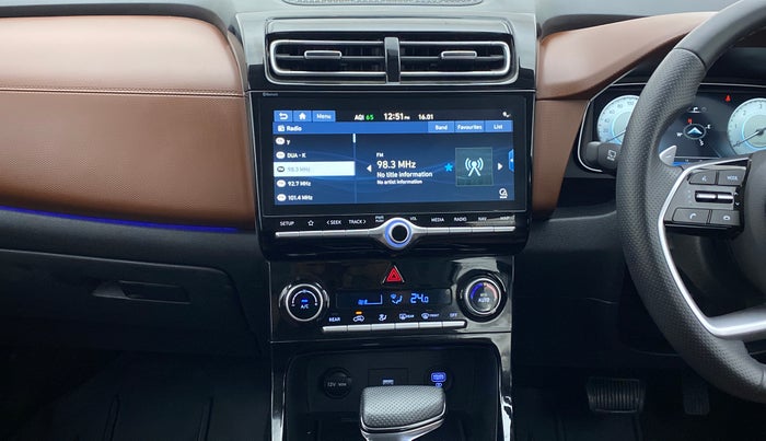 2021 Hyundai ALCAZAR PLATINUM(O) 7STR 1.5 AT, Diesel, Automatic, 26,541 km, Air Conditioner