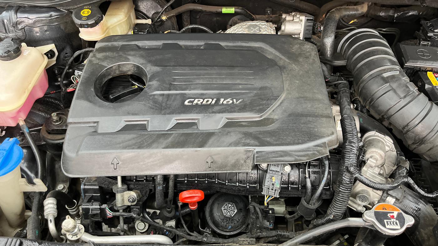 2023 KIA CARENS LUXURY PLUS IMT 1.5 DIESEL IMT, Diesel, Manual, 13,420 km, Engine View