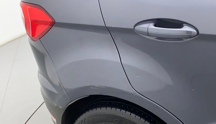 2017 Ford Ecosport TITANIUM 1.5L PETROL, Petrol, Manual, 85,301 km, Right quarter panel - Minor scratches