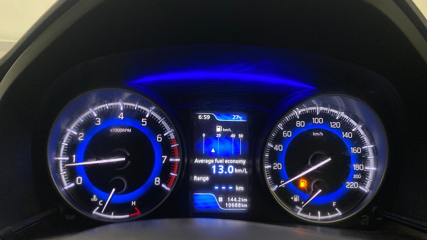 2021 Maruti Baleno ALPHA PETROL 1.2, Petrol, Manual, 10,668 km, Odometer Image