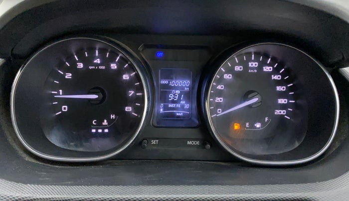 2018 Tata Tiago XZ PETROL, Petrol, Manual, 1,00,000 km, Odometer Image