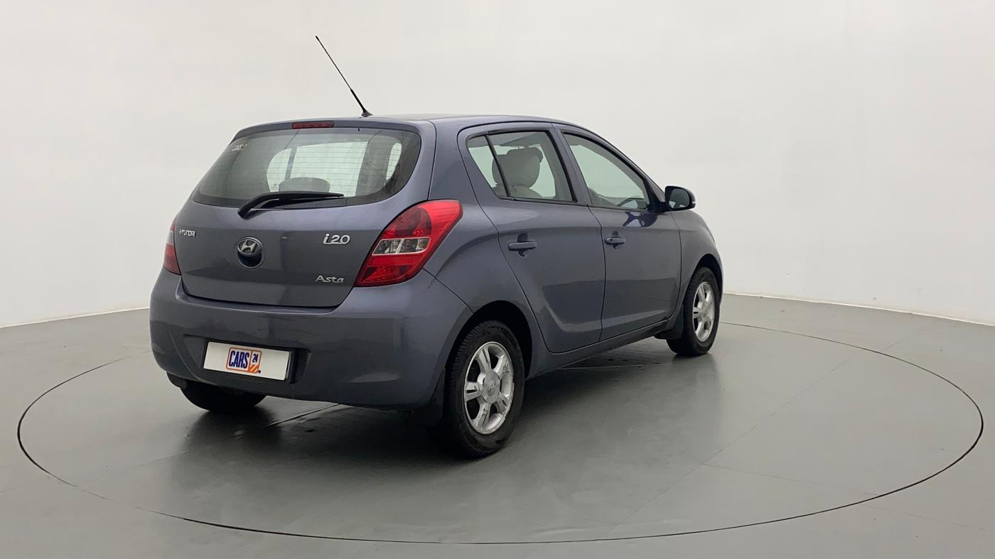 2010 Hyundai i20 ASTA 1.2, Petrol, Manual, 88,677 km, Right Back Diagonal