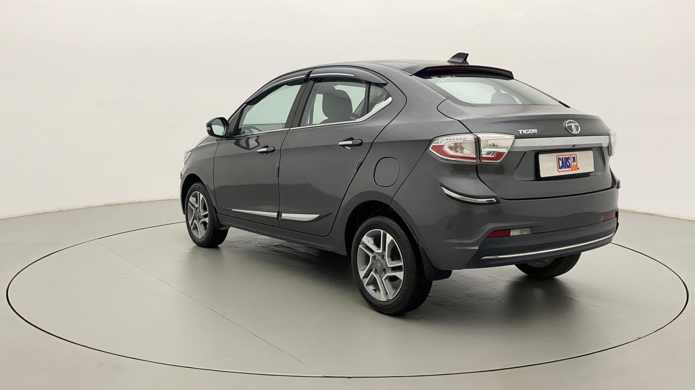 2022 Tata TIGOR XZ PLUS PETROL, Petrol, Manual, 10,860 km, Left Back Diagonal