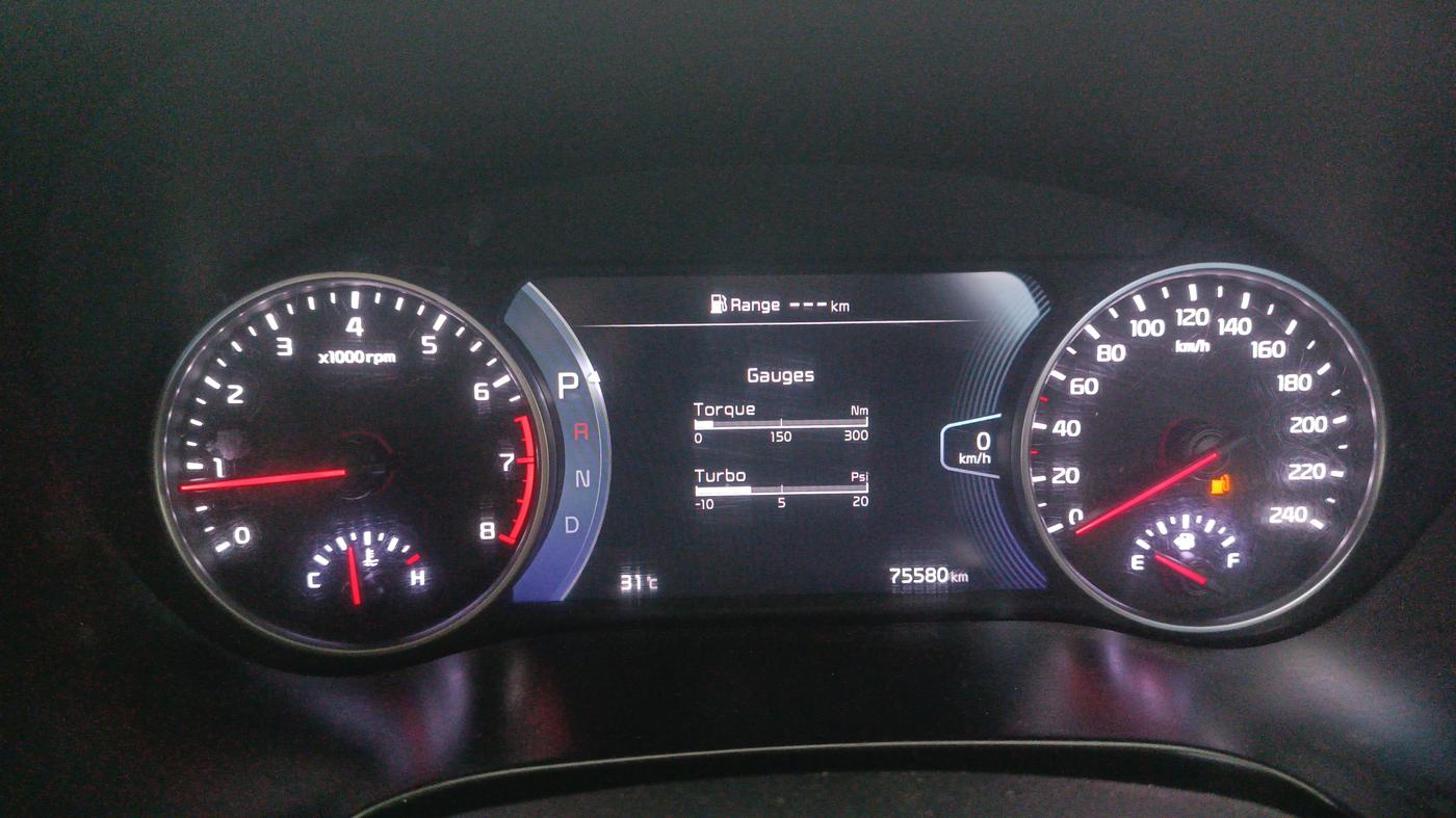 2021 KIA SELTOS X LINE 1.4 PETROL DCT, Petrol, Automatic, 75,580 km, Odometer Image