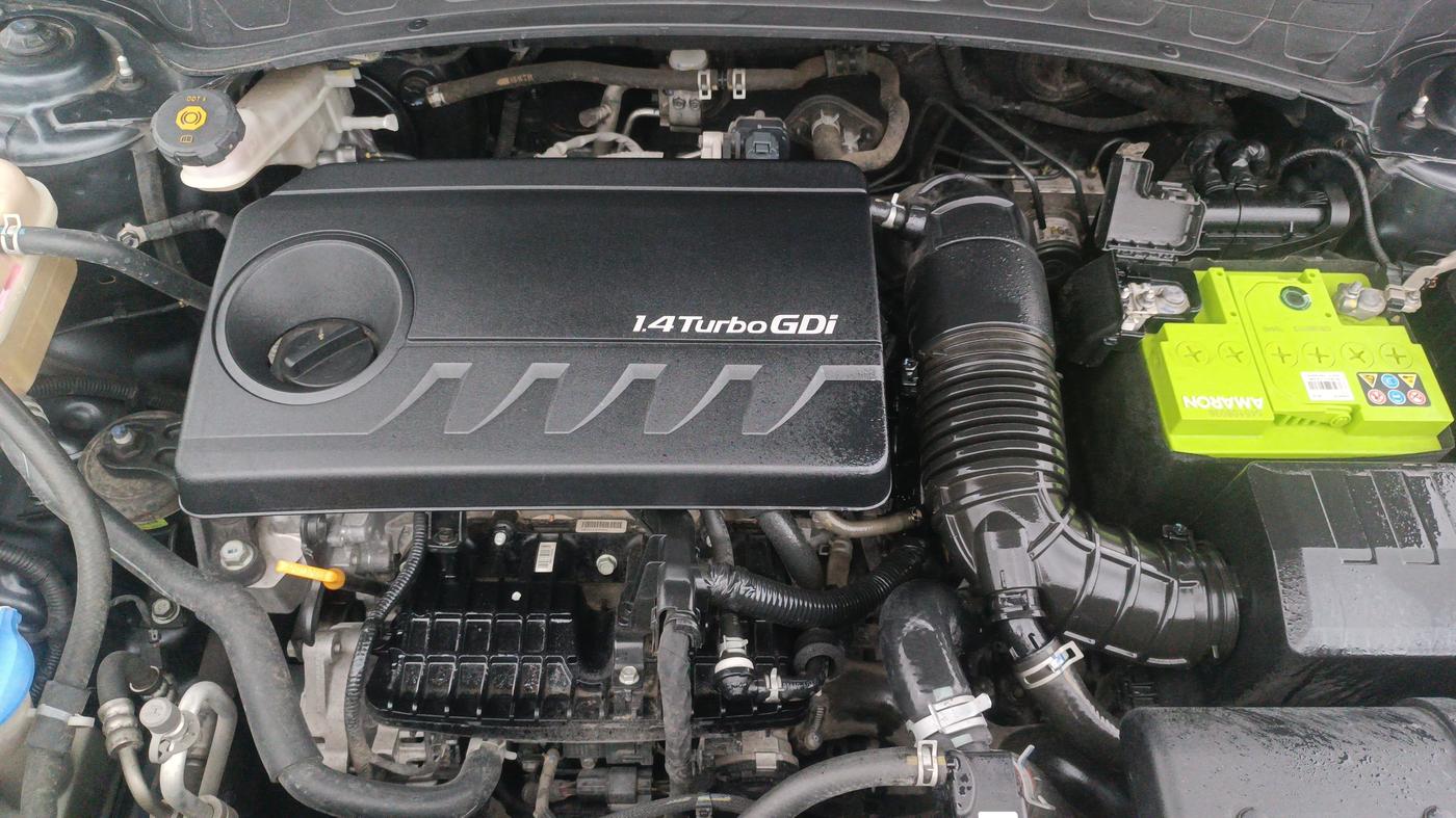 2021 KIA SELTOS X LINE 1.4 PETROL DCT, Petrol, Automatic, 75,580 km, Engine View