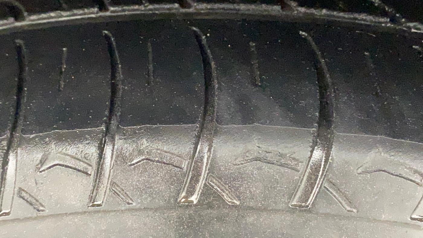 2022 Tata TIGOR XZ PLUS CNG, CNG, Manual, 1,28,878 km, Left Front Tyre Tread