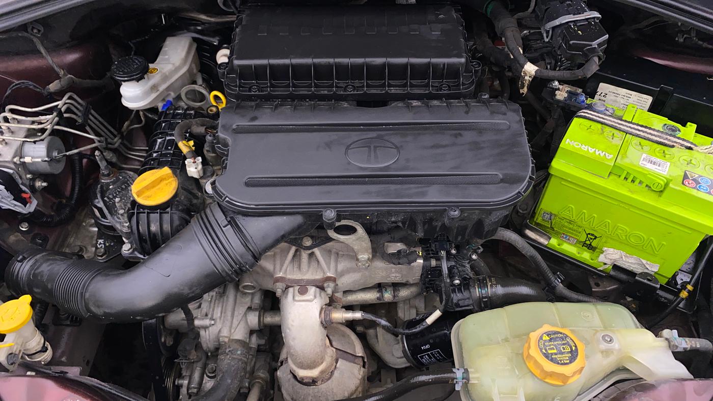 2022 Tata TIGOR XZ PLUS CNG, CNG, Manual, 1,28,878 km, Engine View