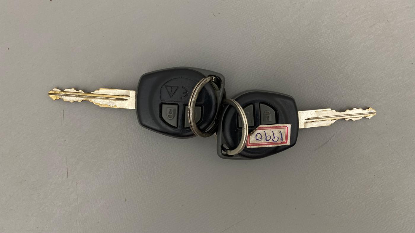 2018 Maruti Baleno DELTA PETROL 1.2, Petrol, Manual, 53,301 km, Key Close Up