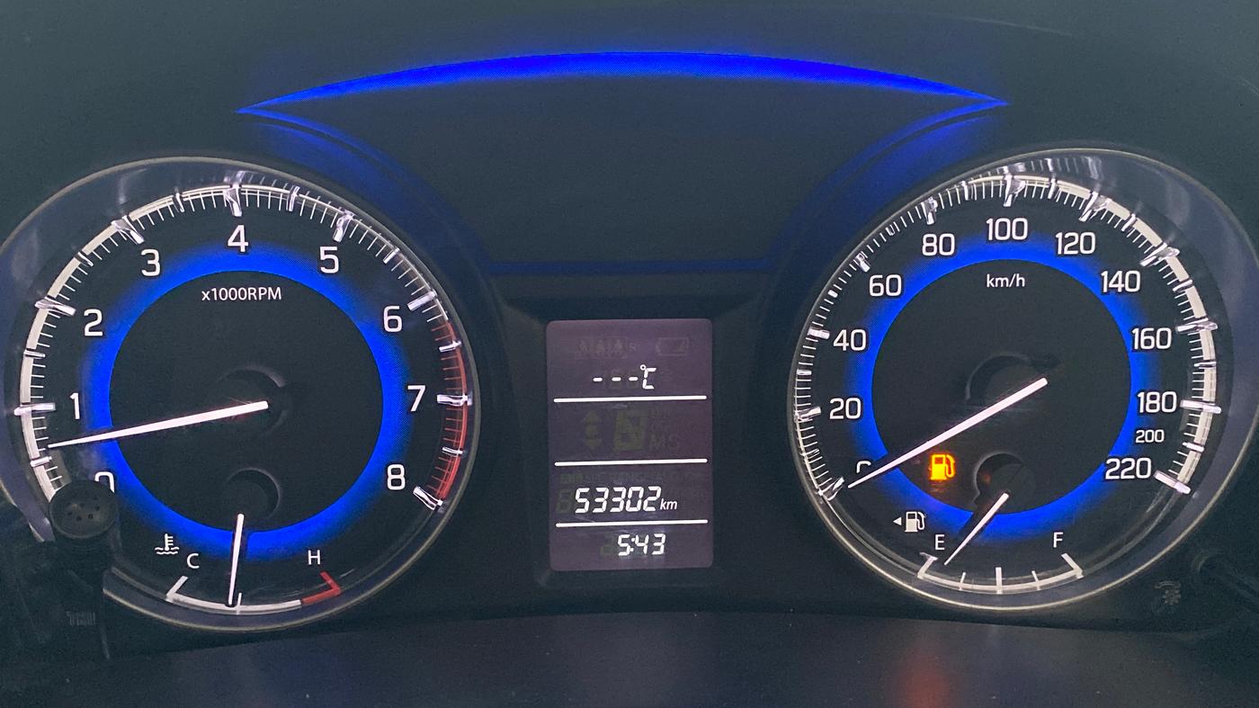 2018 Maruti Baleno DELTA PETROL 1.2, Petrol, Manual, 53,301 km, Odometer Image