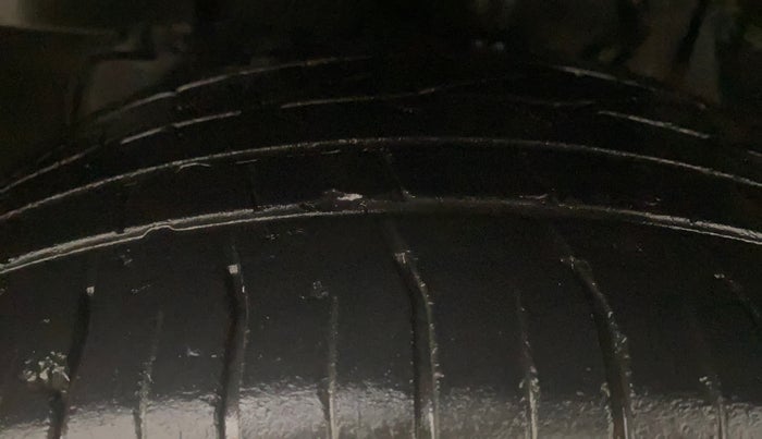 2020 Tata NEXON XZA PLUS PETROL, Petrol, Automatic, 49,852 km, Left Front Tyre Tread