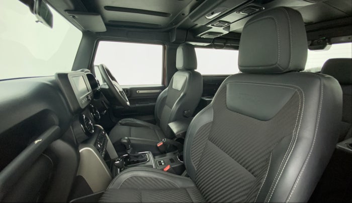 2021 Mahindra Thar LX PETROL HT 4WD AT, Petrol, Automatic, 12,287 km, Right Side Front Door Cabin