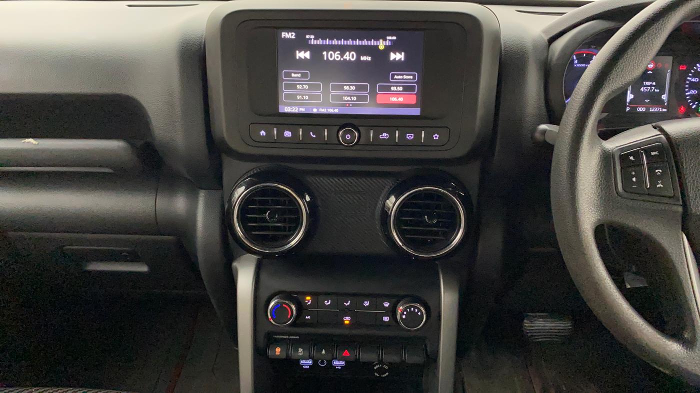 2021 Mahindra Thar LX PETROL HT 4WD AT, CNG, Automatic, 12,287 km, Air Conditioner