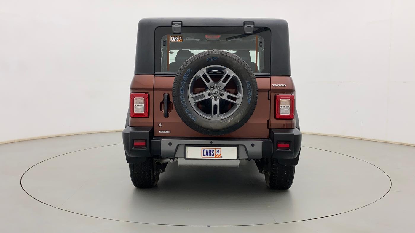2021 Mahindra Thar LX PETROL HT 4WD AT, CNG, Automatic, 12,287 km, Back/Rear