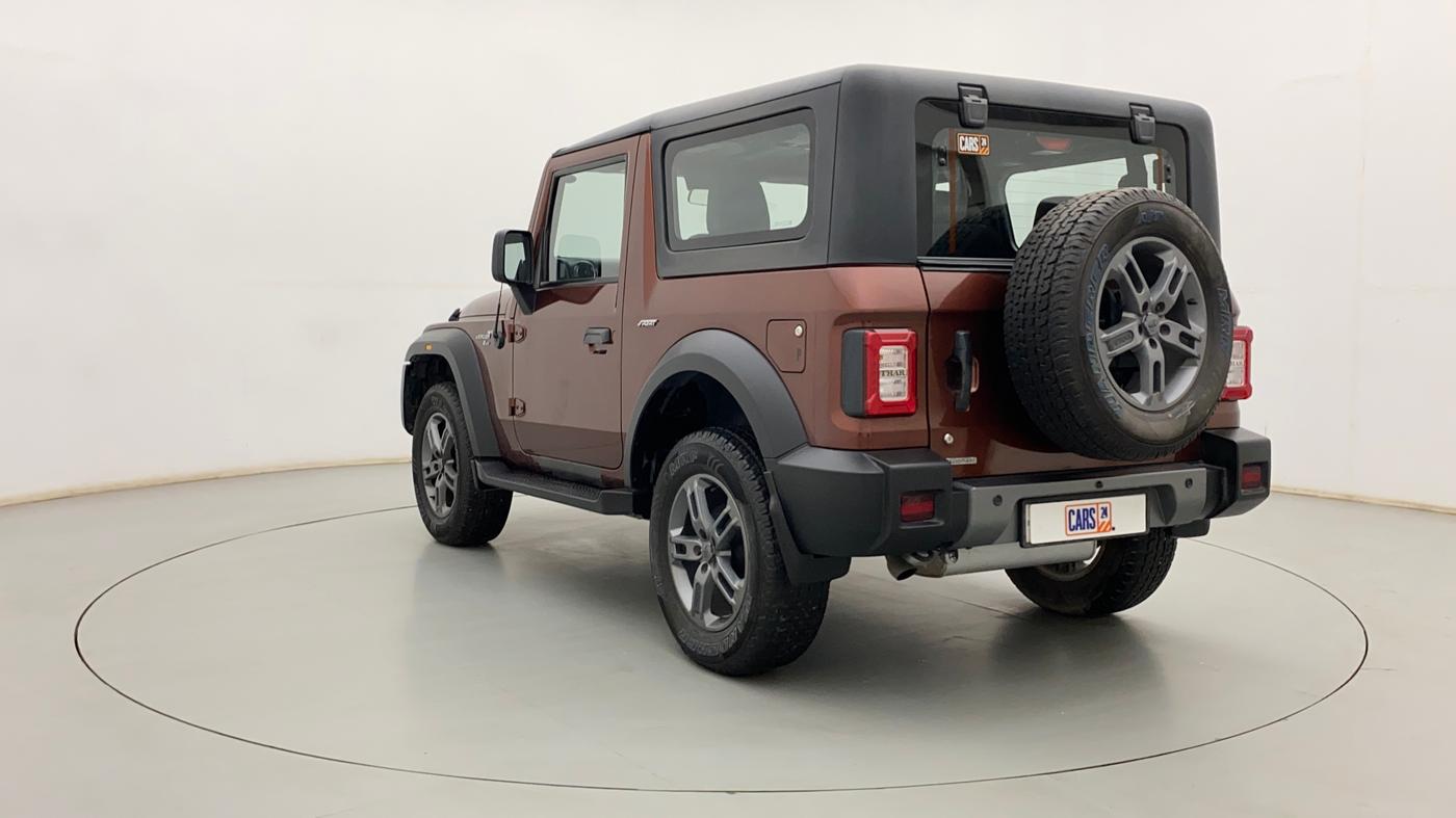 2021 Mahindra Thar LX PETROL HT 4WD AT, CNG, Automatic, 12,287 km, Left Back Diagonal