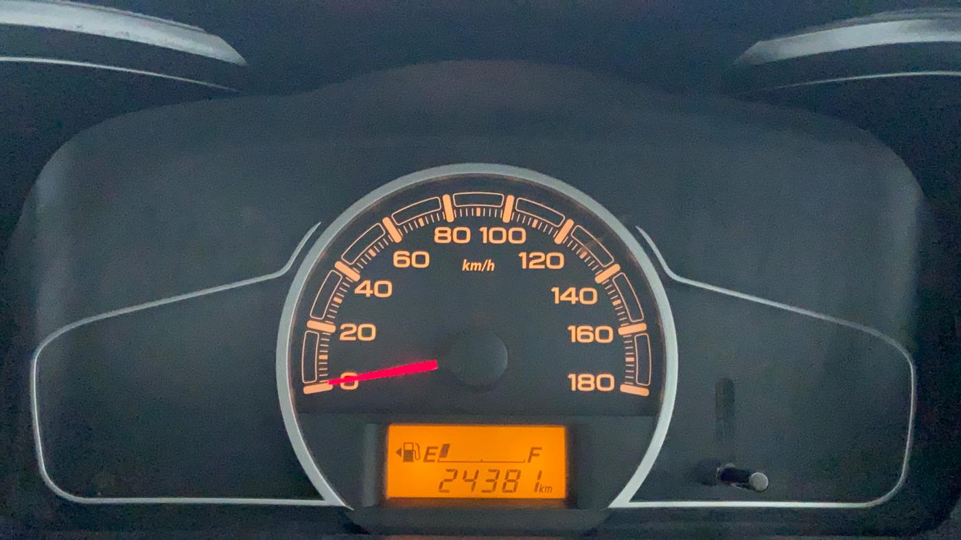 2021 Maruti Alto VXI PLUS, Petrol, Manual, 24,381 km, Odometer Image
