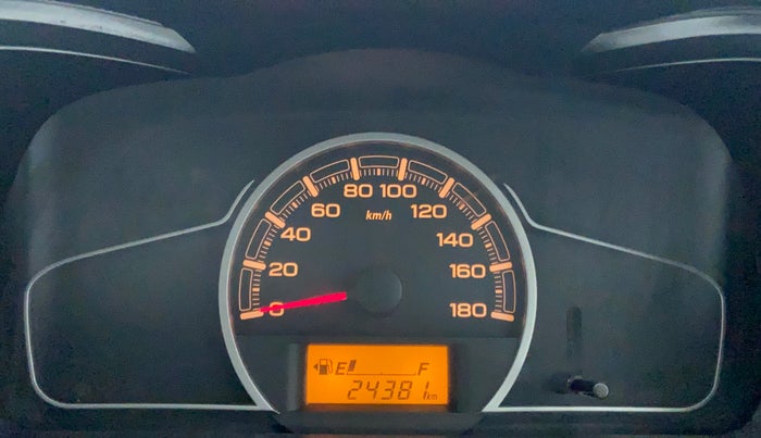 2021 Maruti Alto VXI PLUS, Petrol, Manual, 24,381 km, Odometer Image