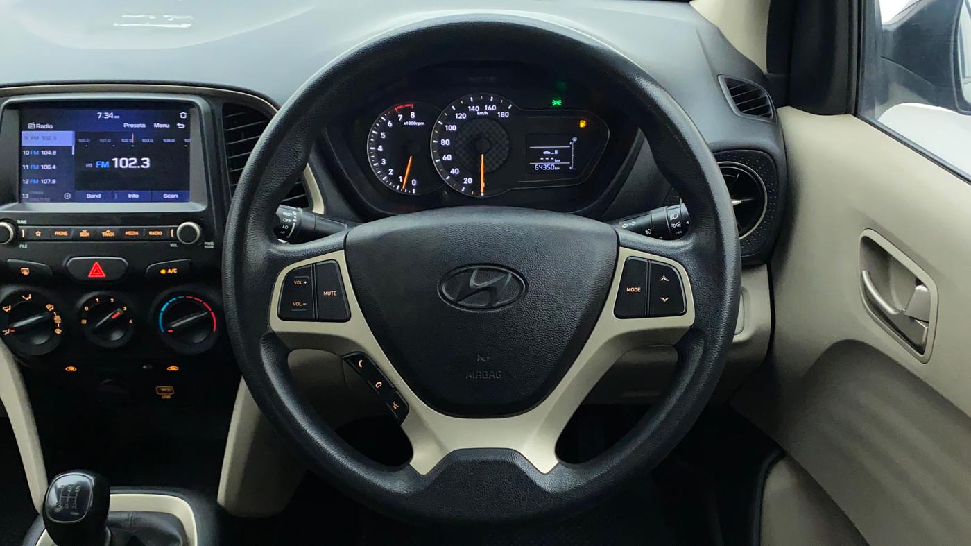 2019 Hyundai NEW SANTRO SPORTZ MT, Petrol, Manual, 64,350 km, Steering Wheel Close Up