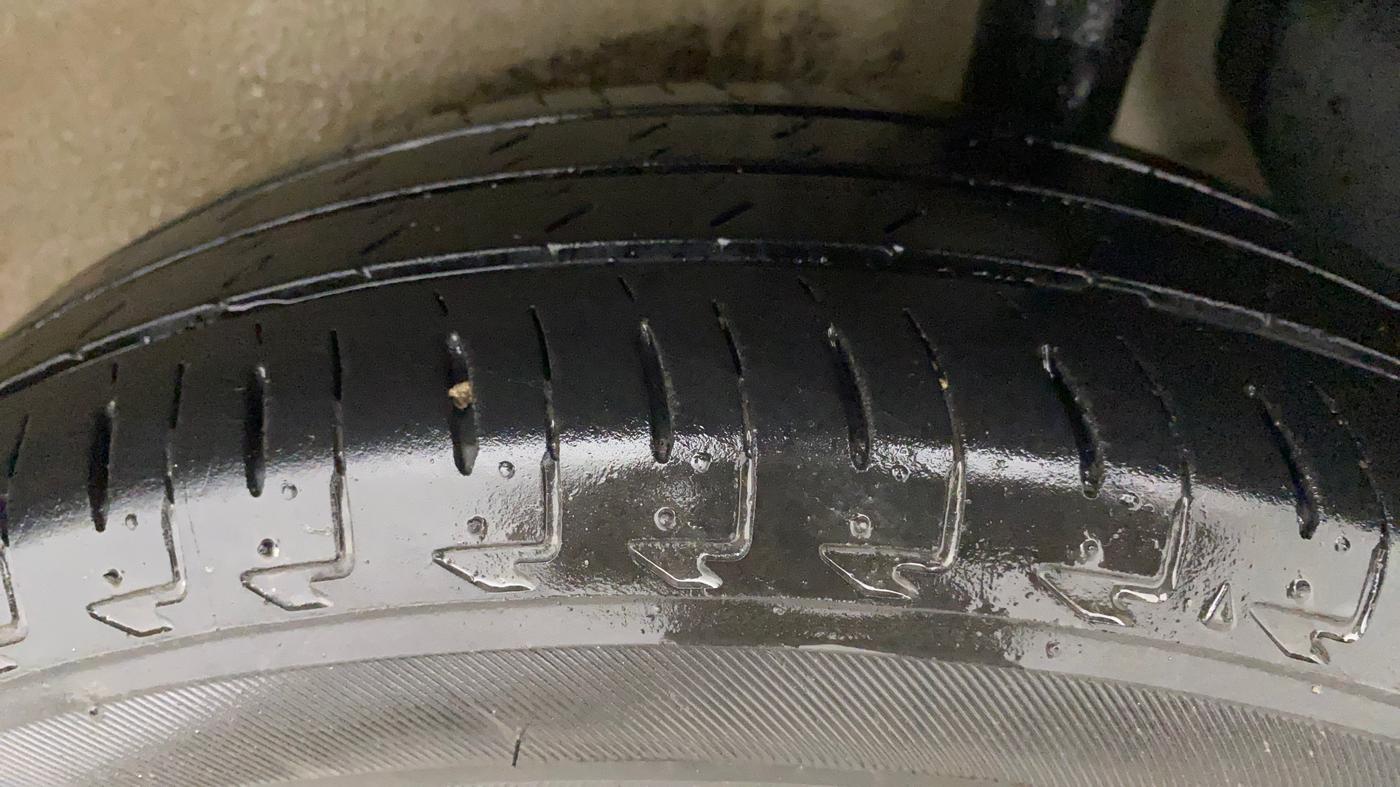 2021 Maruti IGNIS ZETA 1.2 AMT, Petrol, Automatic, 24,666 km, Left Rear Tyre Tread