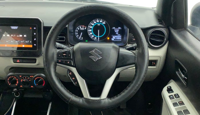 2021 Maruti IGNIS ZETA 1.2 AMT, Petrol, Automatic, 24,666 km, Steering Wheel Close Up