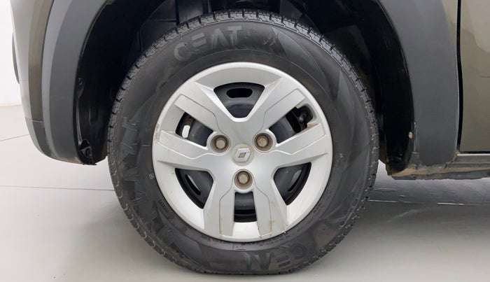 2018 Renault Kwid RXT 1.0 EASY-R AT OPTION, CNG, Automatic, 23,665 km, Left Front Wheel