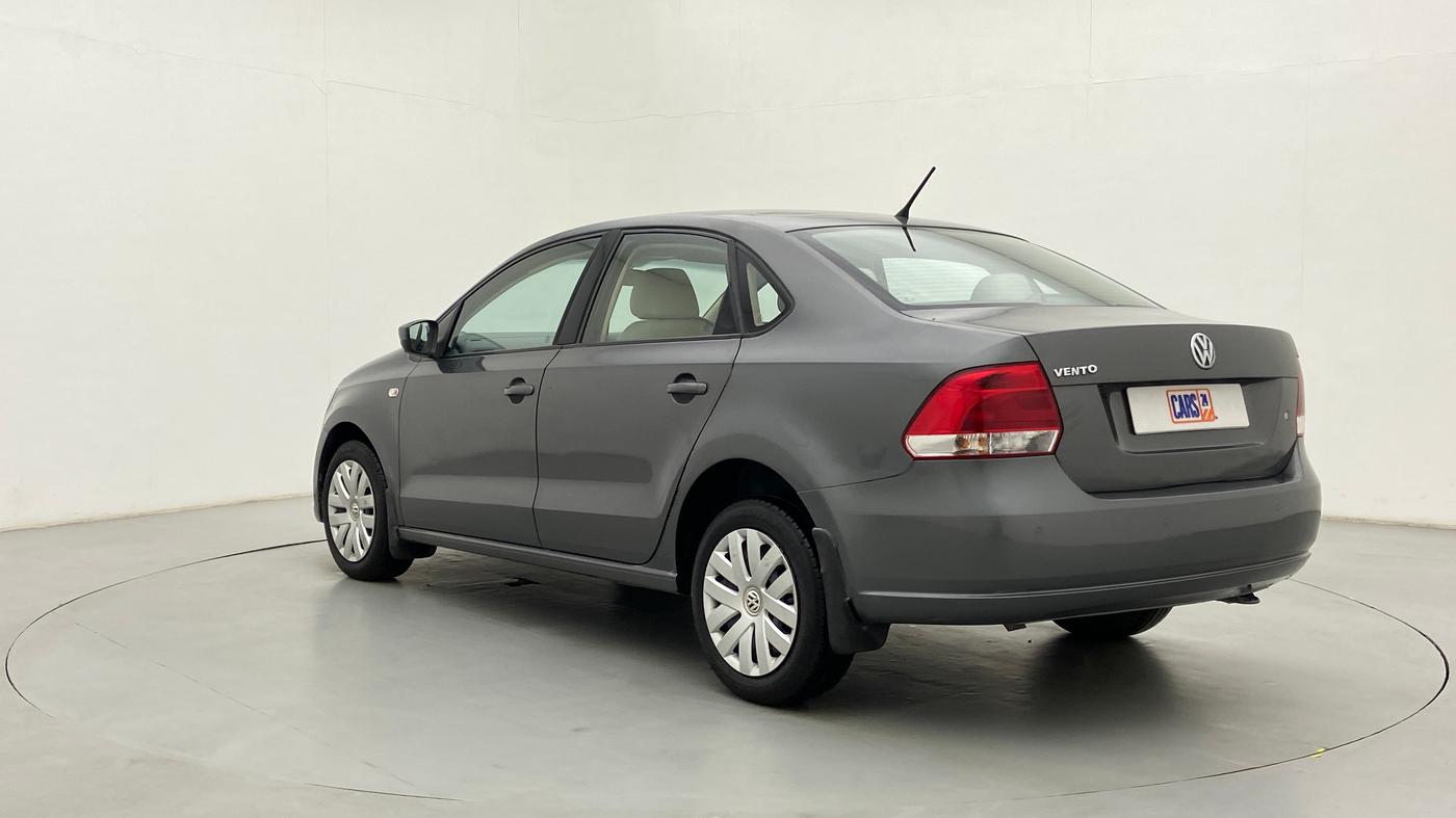 2014 Volkswagen Vento COMFORTLINE MT PETROL, Petrol, Manual, 45,321 km, Left Back Diagonal