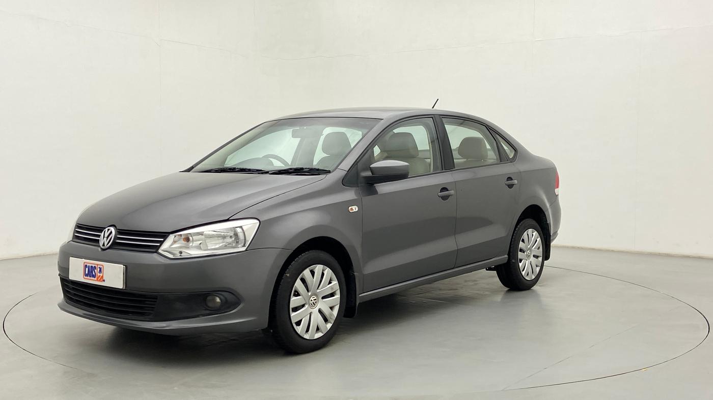 2014 Volkswagen Vento COMFORTLINE MT PETROL, Petrol, Manual, 45,321 km, Left Front Diagonal