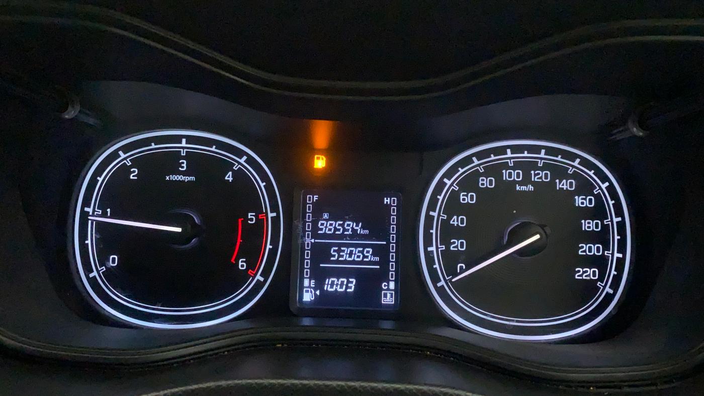 2017 Maruti Vitara Brezza VDI, Diesel, Manual, 53,293 km, Odometer Image