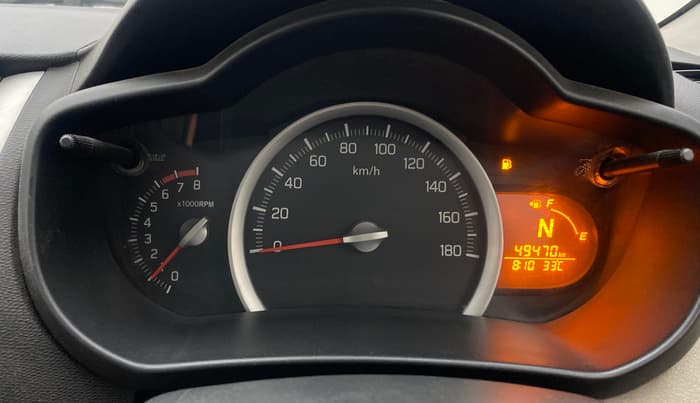 2014 Maruti Celerio VXI AMT, Petrol, Automatic, 49,450 km, Odometer Image