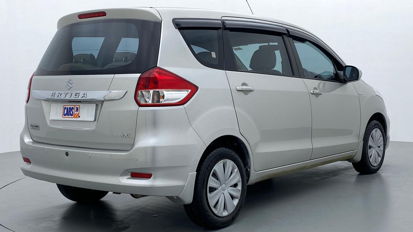 2017 Maruti Ertiga VXI ABS, Petrol, Manual, 17,813 km, Right Back Diagonal (45- Degree) View