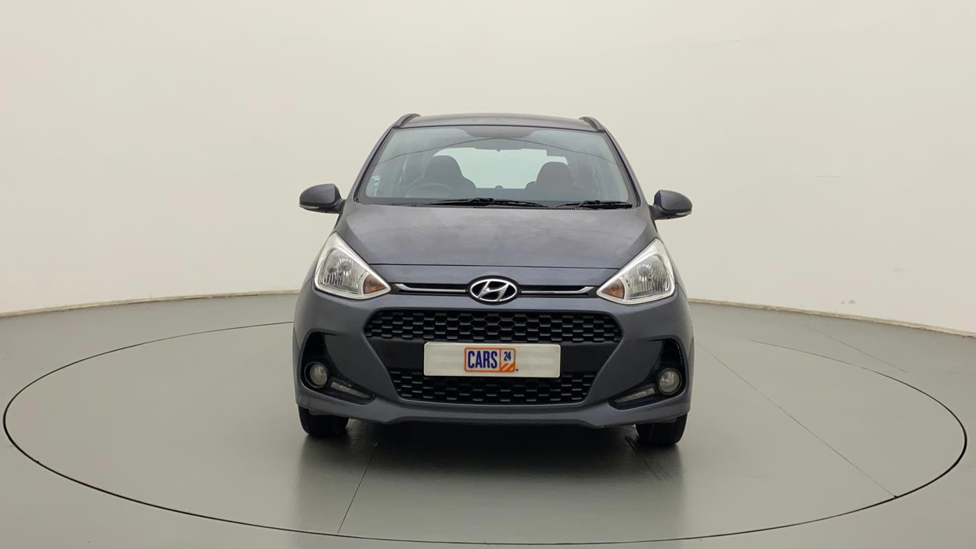 2017 Hyundai Grand i10 SPORTZ (O) AT 1.2 KAPPA VTVT, Petrol, Automatic, 68,719 km, Front
