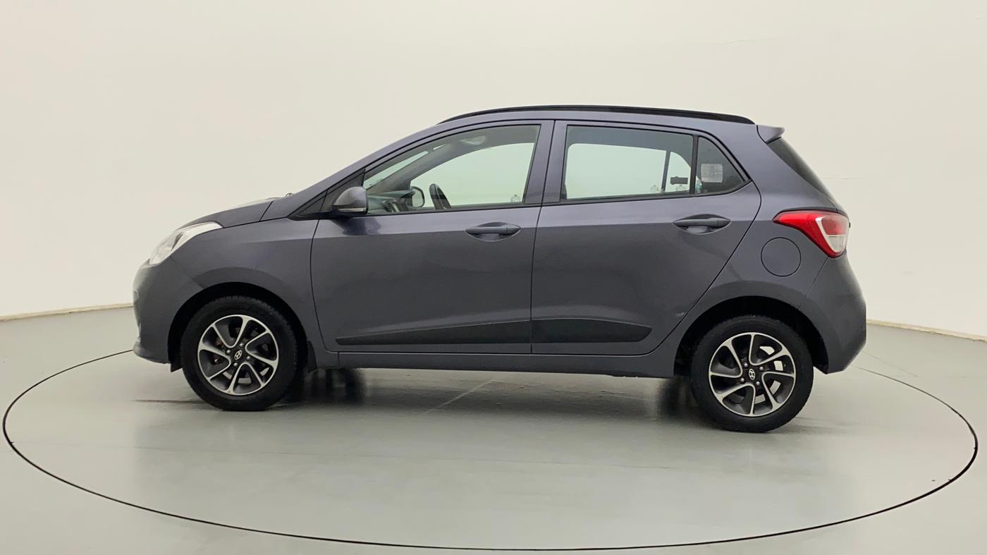 2017 Hyundai Grand i10 SPORTZ (O) AT 1.2 KAPPA VTVT, Petrol, Automatic, 68,719 km, Left Side