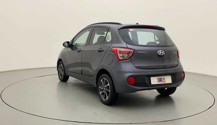 2017 Hyundai Grand i10 SPORTZ (O) AT 1.2 KAPPA VTVT, Petrol, Automatic, 68,719 km, Left Back Diagonal