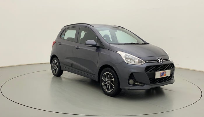 2017 Hyundai Grand i10 SPORTZ (O) AT 1.2 KAPPA VTVT, Petrol, Automatic, 68,719 km, Right Front Diagonal