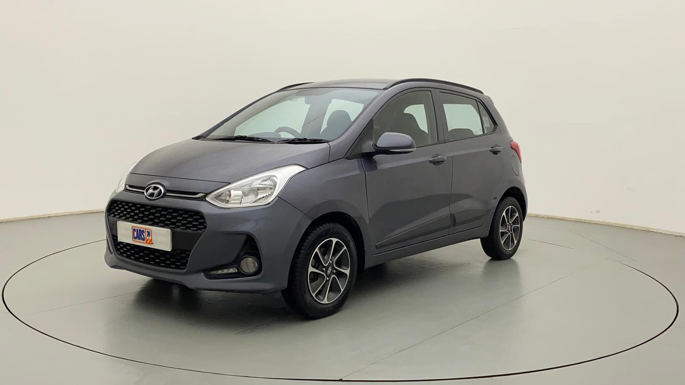 2017 Hyundai Grand i10 SPORTZ (O) AT 1.2 KAPPA VTVT, Petrol, Automatic, 68,719 km, Left Front Diagonal