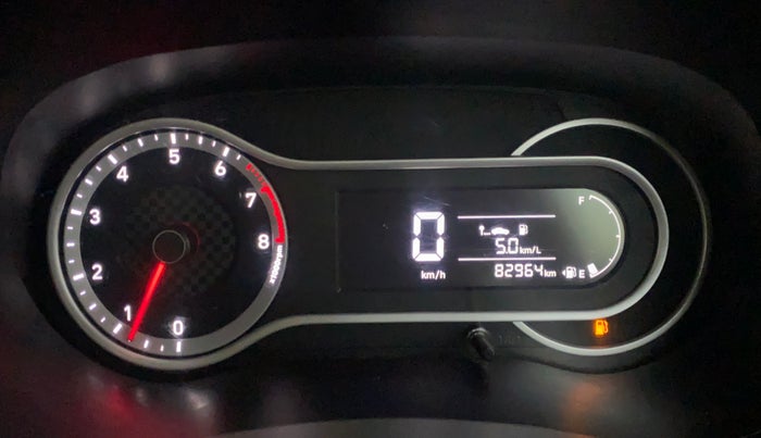 2020 Hyundai AURA SX 1.2, Petrol, Manual, 82,952 km, Odometer Image