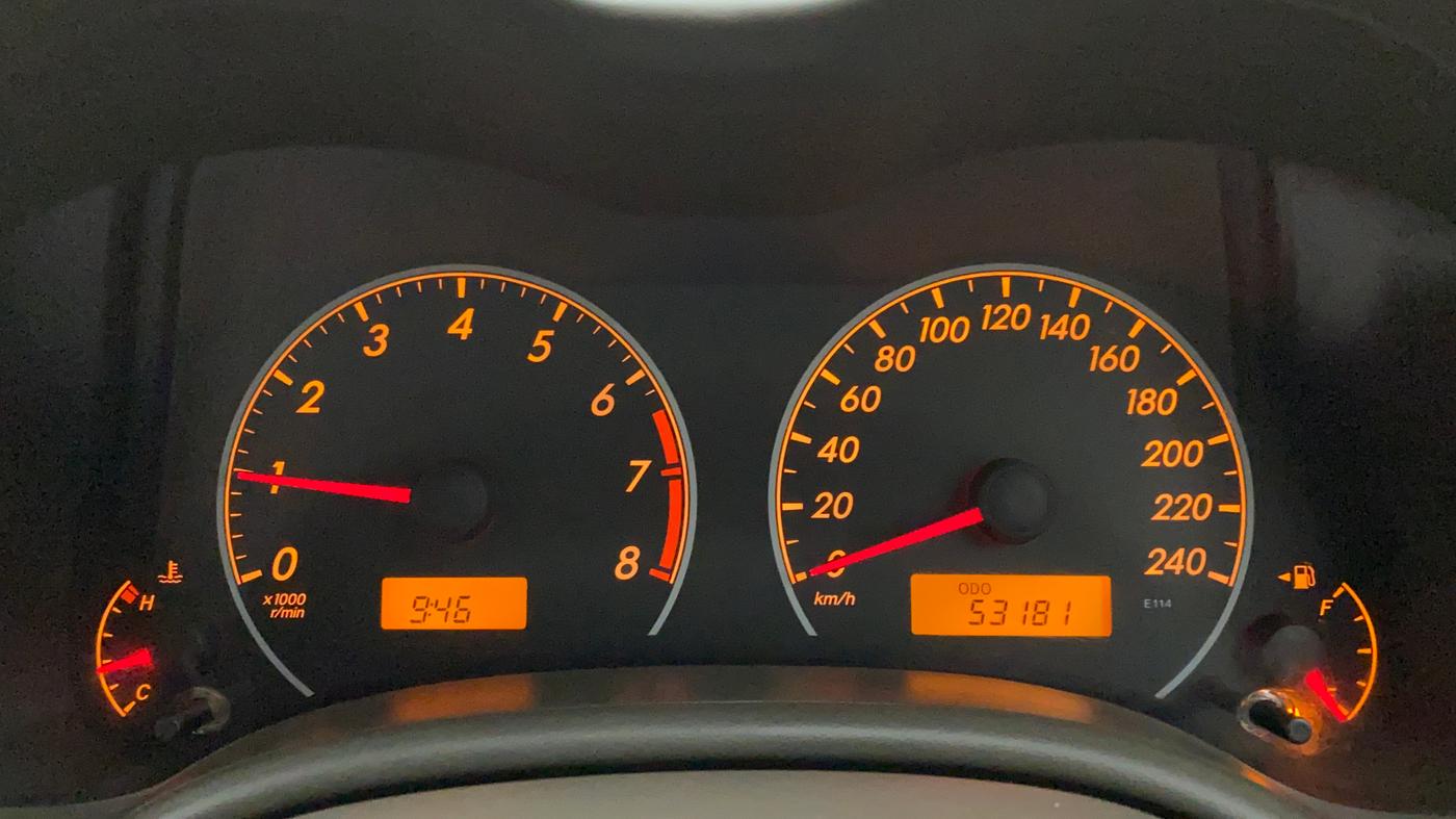 2011 Toyota Corolla Altis J PETROL, Petrol, Manual, 53,181 km, Odometer Image