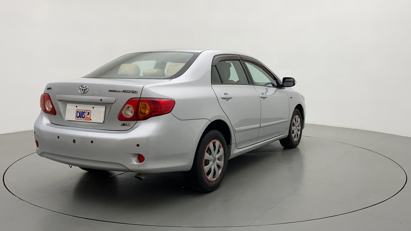 2011 Toyota Corolla Altis J PETROL, Petrol, Manual, 53,181 km, Right Back Diagonal