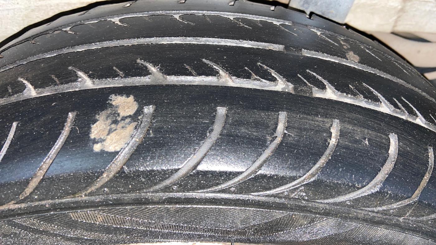 2021 Maruti New Wagon-R LXI CNG (O) 1.0, CNG, Manual, 96,537 km, Left Rear Tyre Tread