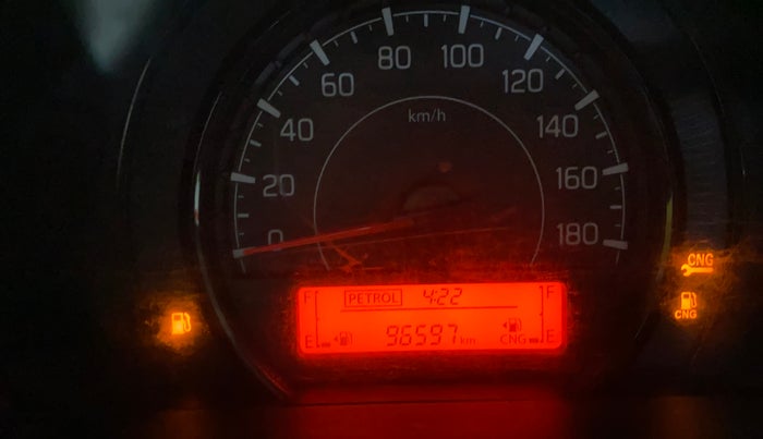 2021 Maruti New Wagon-R LXI CNG (O) 1.0, CNG, Manual, 96,537 km, Odometer Image