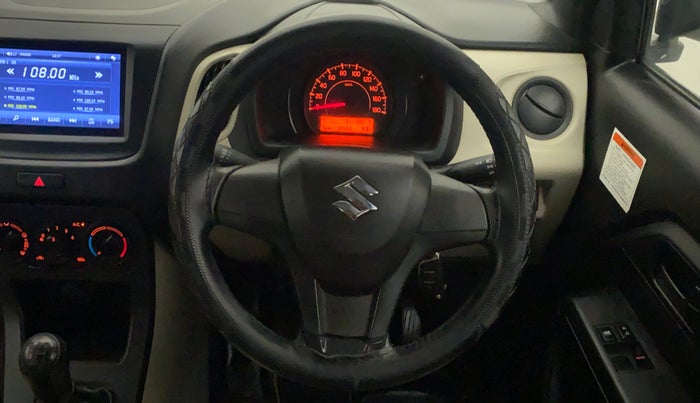 2019 Maruti New Wagon-R LXI CNG 1.0, CNG, Manual, 34,544 km, Steering Wheel Close Up