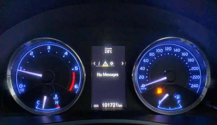 2018 Toyota Corolla Altis G DIESEL, Diesel, Manual, 1,02,279 km, Odometer Image
