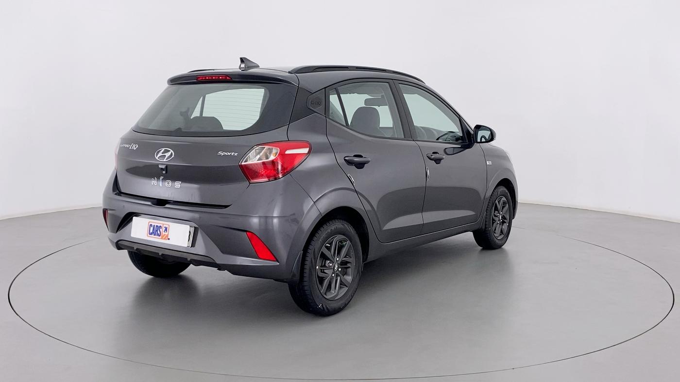 2020 Hyundai GRAND I10 NIOS SPORTZ 1.2 AT, Petrol, Automatic, 65,607 km, Right Back Diagonal