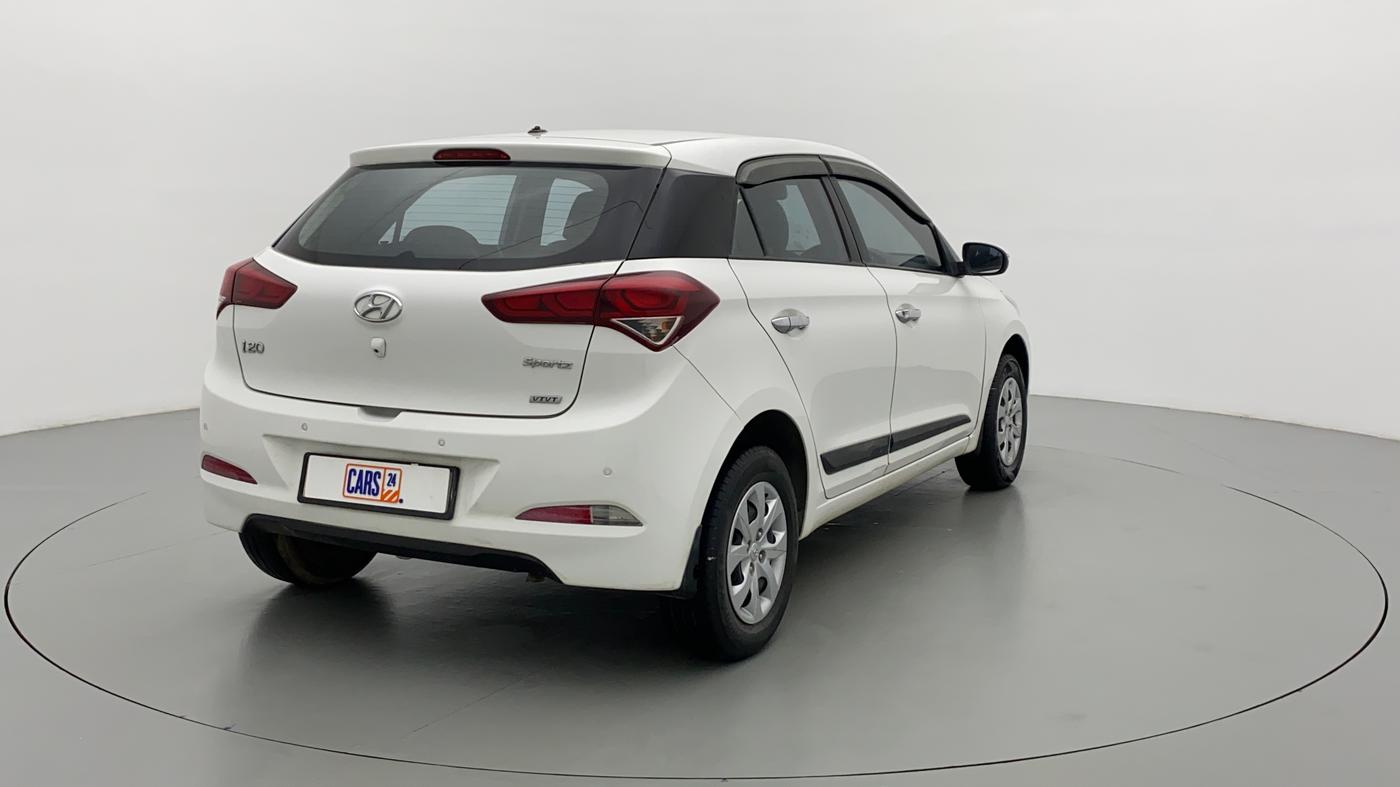 2016 Hyundai Elite i20 SPORTZ 1.2, Petrol, Manual, 29,211 km, Right Back Diagonal