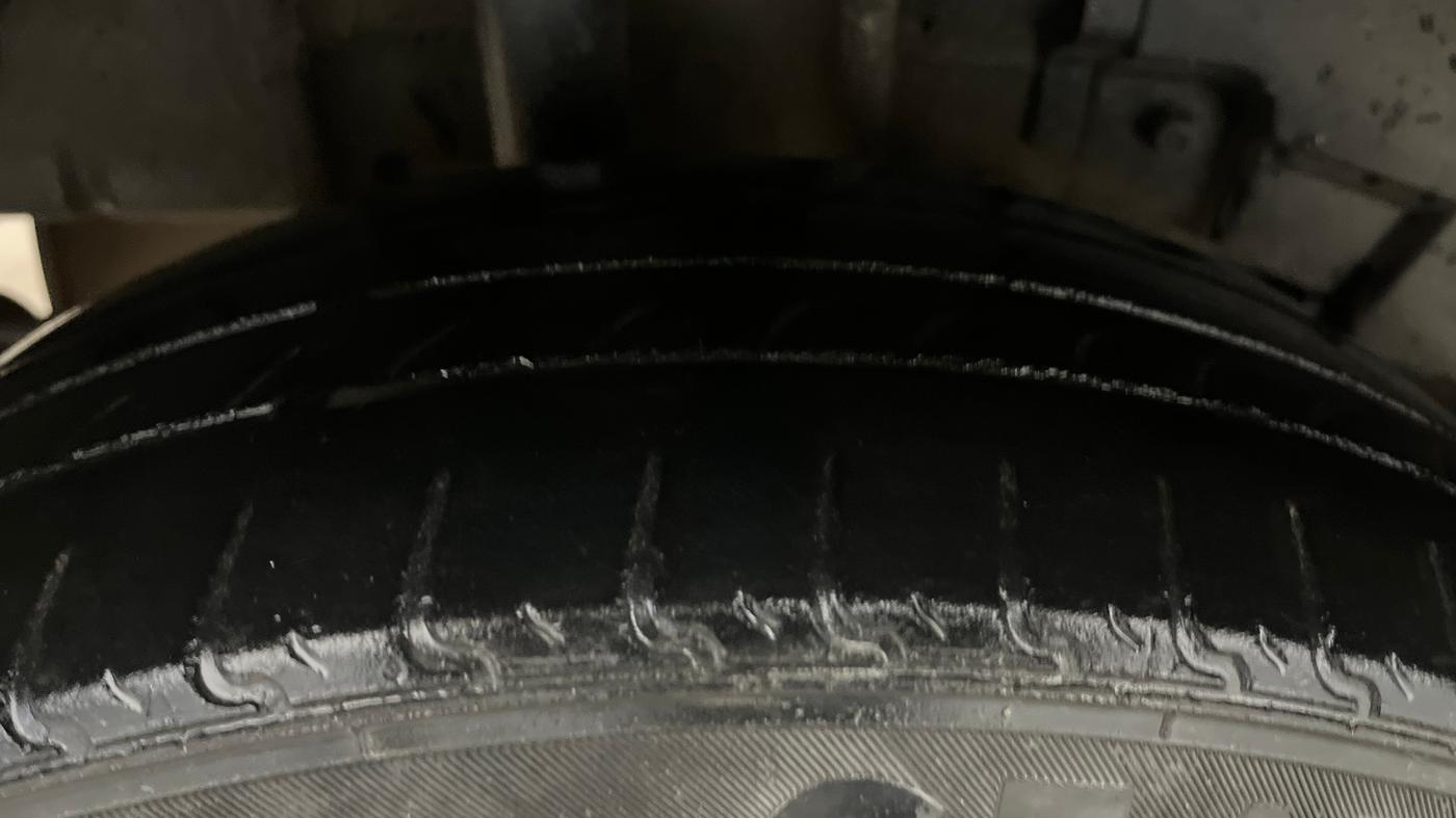 2023 Tata TIGOR XZ PLUS CNG, CNG, Manual, 45,667 km, Right Rear Tyre Tread