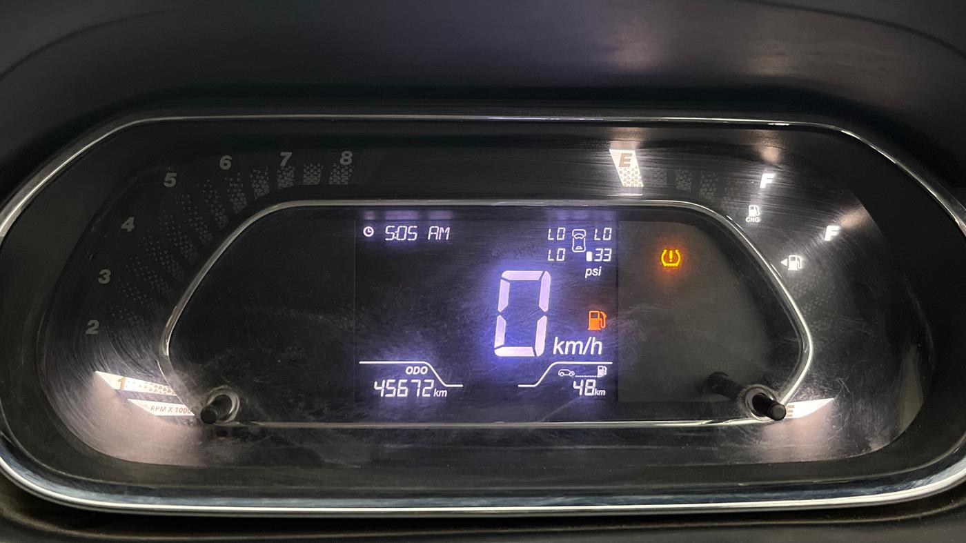 2023 Tata TIGOR XZ PLUS CNG, CNG, Manual, 45,667 km, Odometer Image