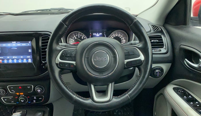 2017 Jeep Compass LIMITED 1.4 PETROL AT, Petrol, Automatic, 78,298 km, Steering Wheel Close Up
