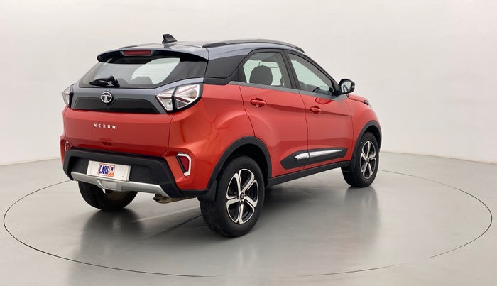 2021 Tata NEXON XZA+ SUNROOF 1.2 RTN, Petrol, Automatic, 12,512 km, Right Back Diagonal