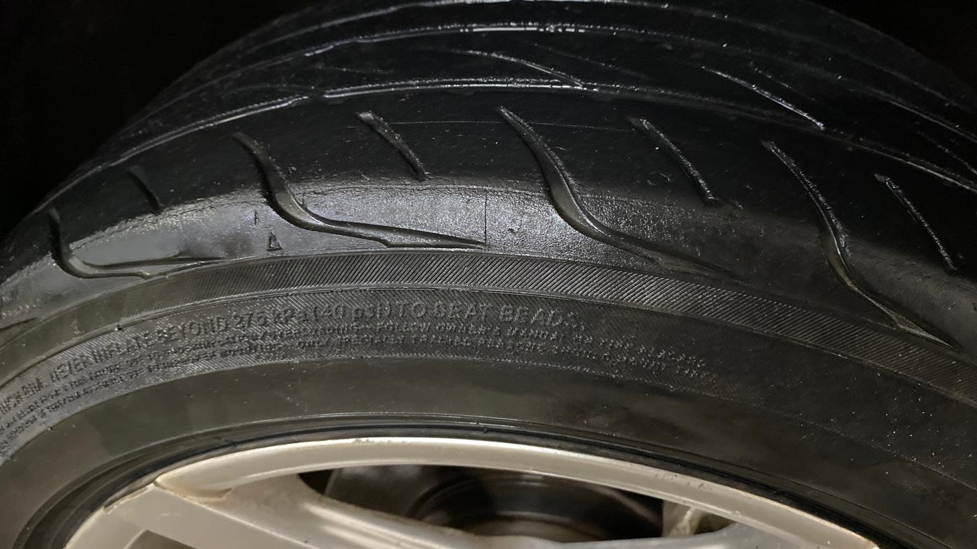 2023 Maruti Baleno DELTA PETROL 1.2, CNG, Manual, 62,033 km, Right Front Tyre Tread
